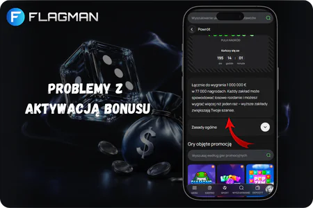 Problemy z aktywacją bonusu Flagman